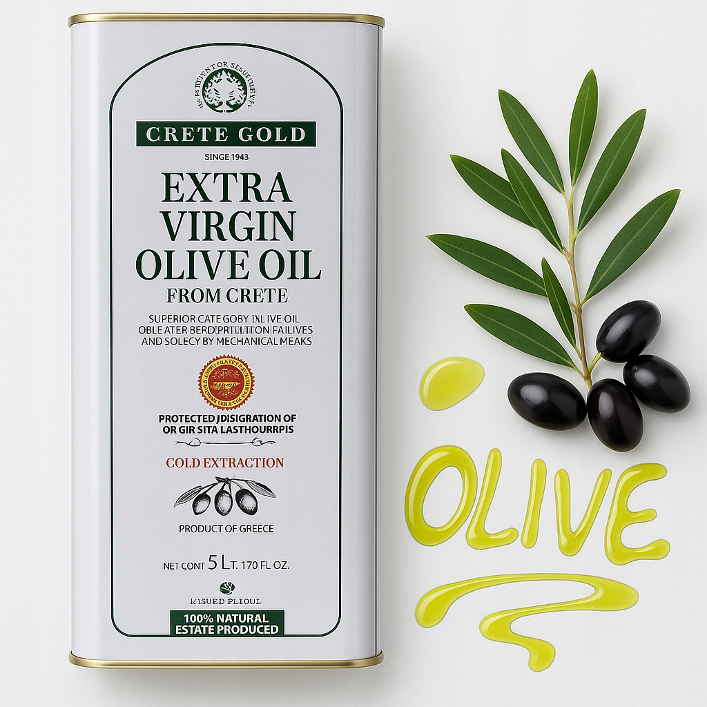 Levně Extra panenský olivový olej Crete Gold 5 l