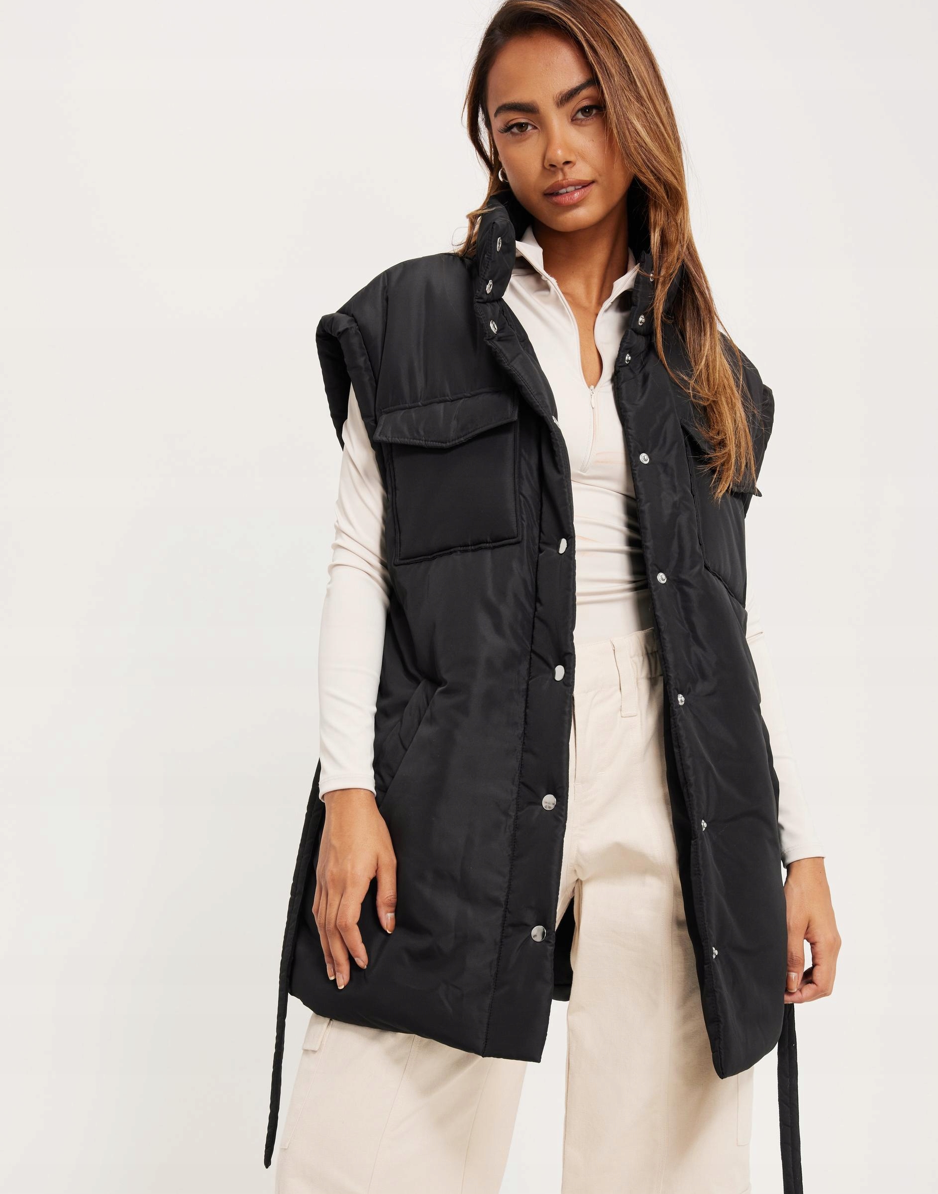 4C5A14 P20 ONLY CZARNA KAMIZELKA XS Rozmiar XS