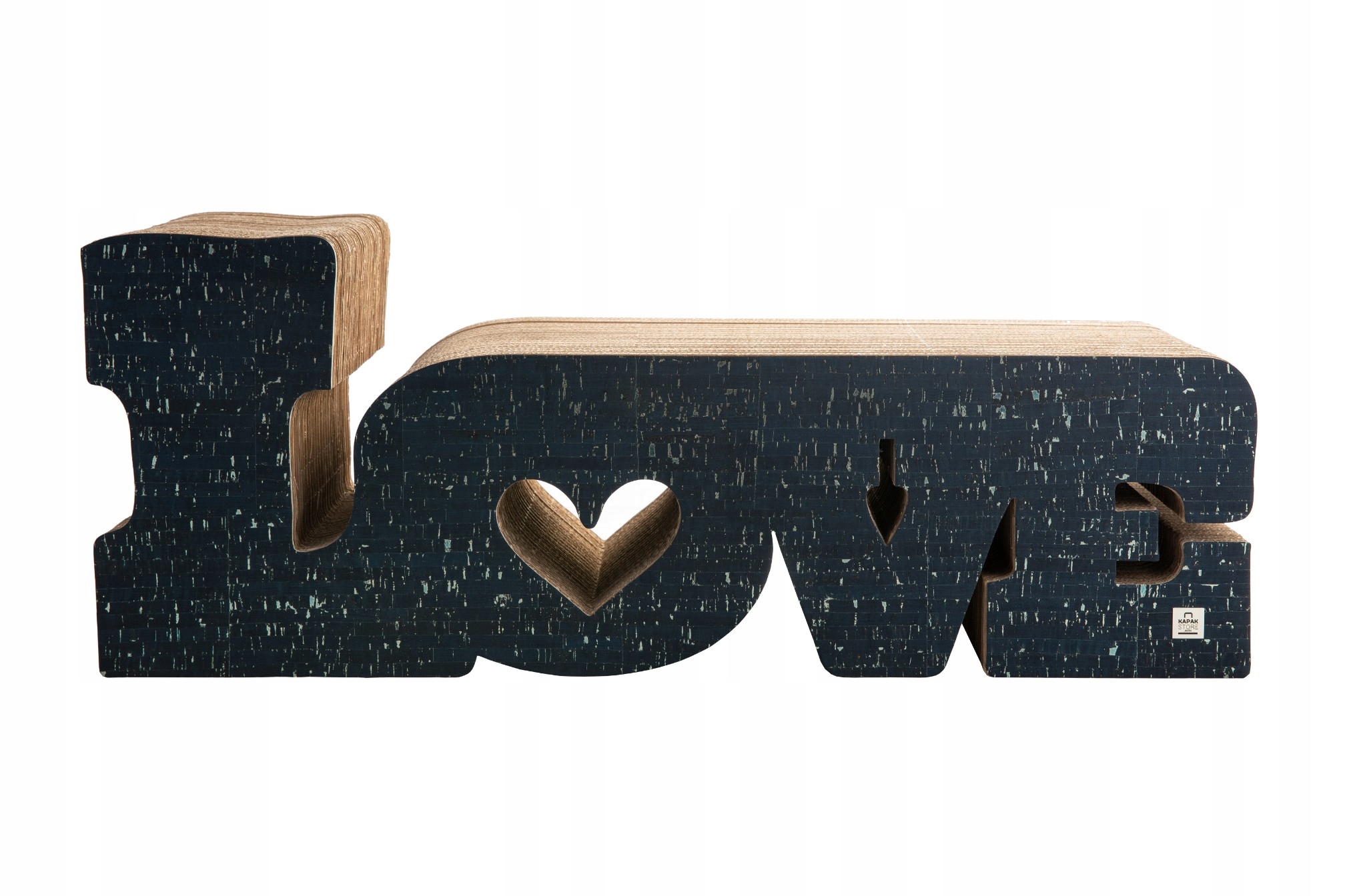 Drapak Pelíšek Pro Kočky Corko Love šedé škrabadlo pro kočky Hypoalergenní