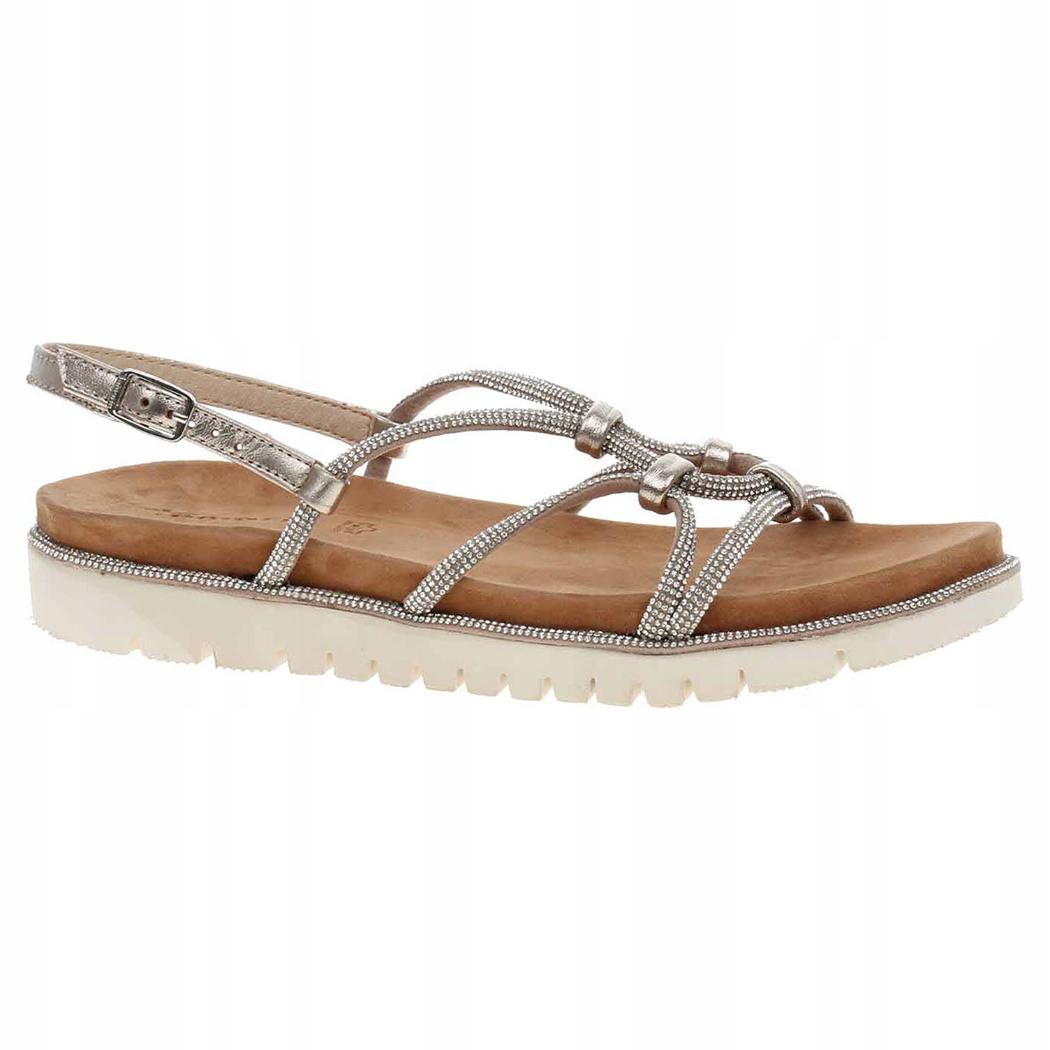 Dámské sandály Tamaris 1-28721-46 champagne glam 40
