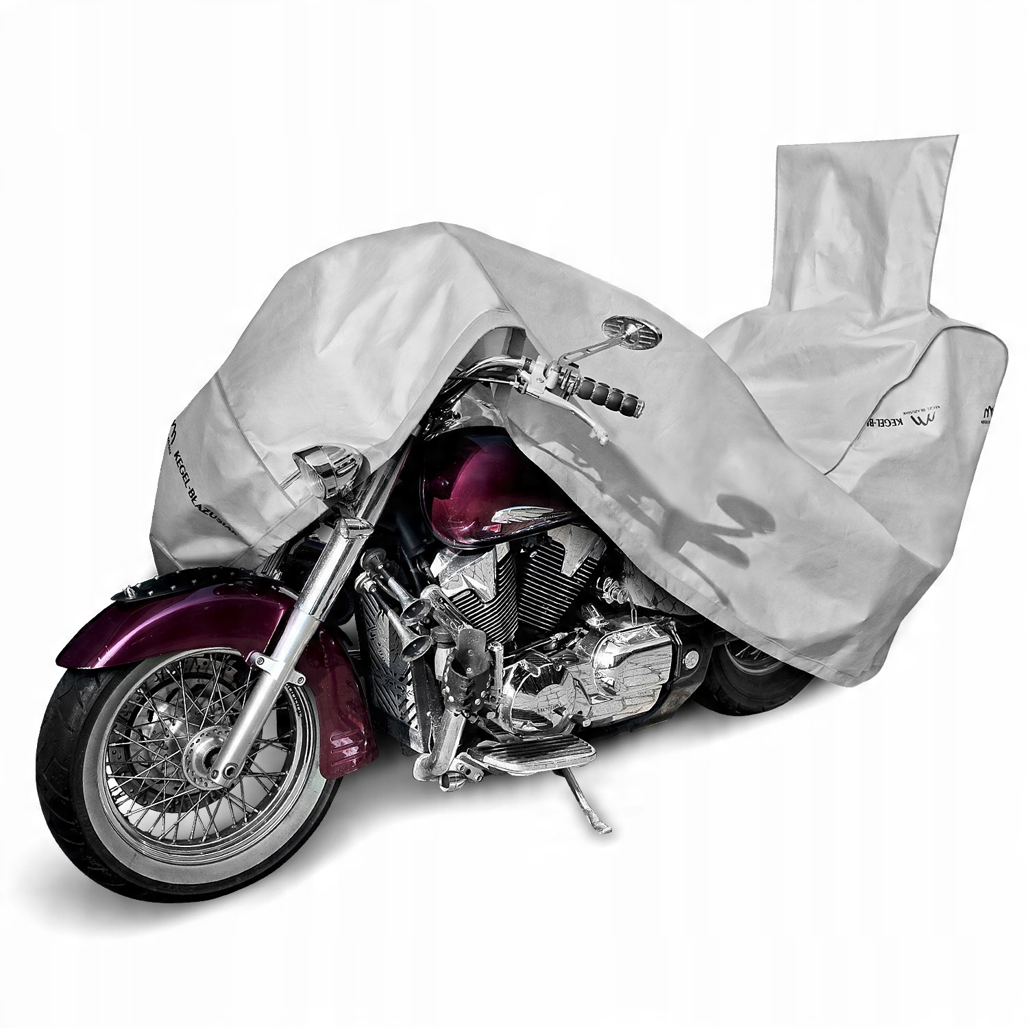 

Pokrowiec na motocykl Chopper box, dł. 245-270 cm