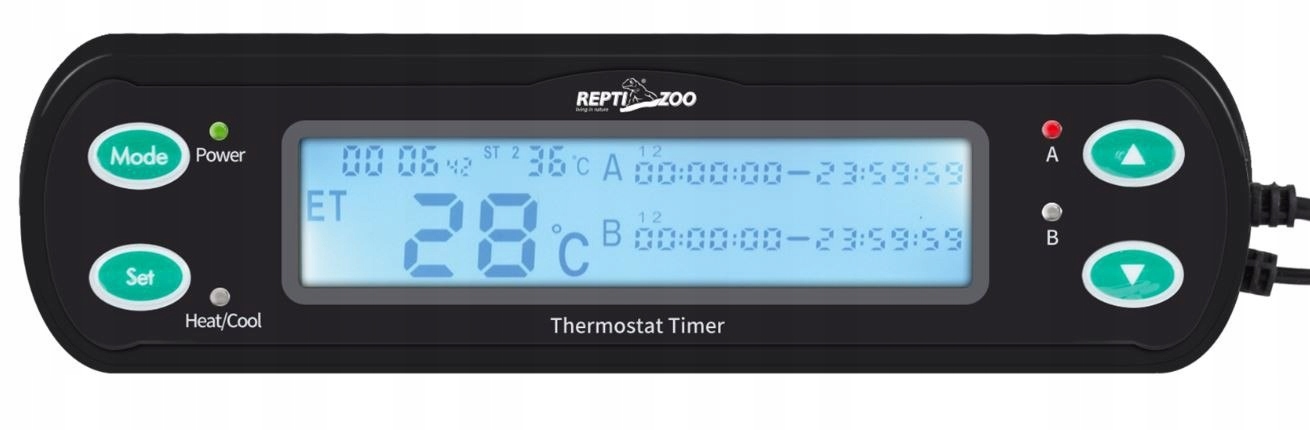 Levně Repti-Zoo Thc THC10 Deluxe termostat s časovačem