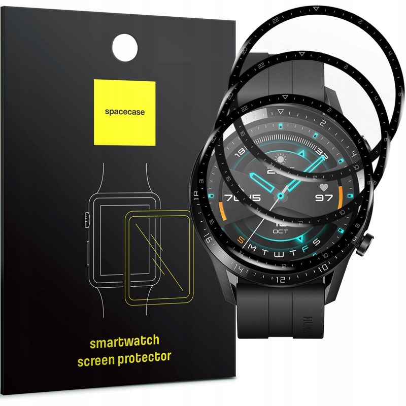 

3x Szkło Ochronne Pełne do Huawei Watch Gt 2 46 mm