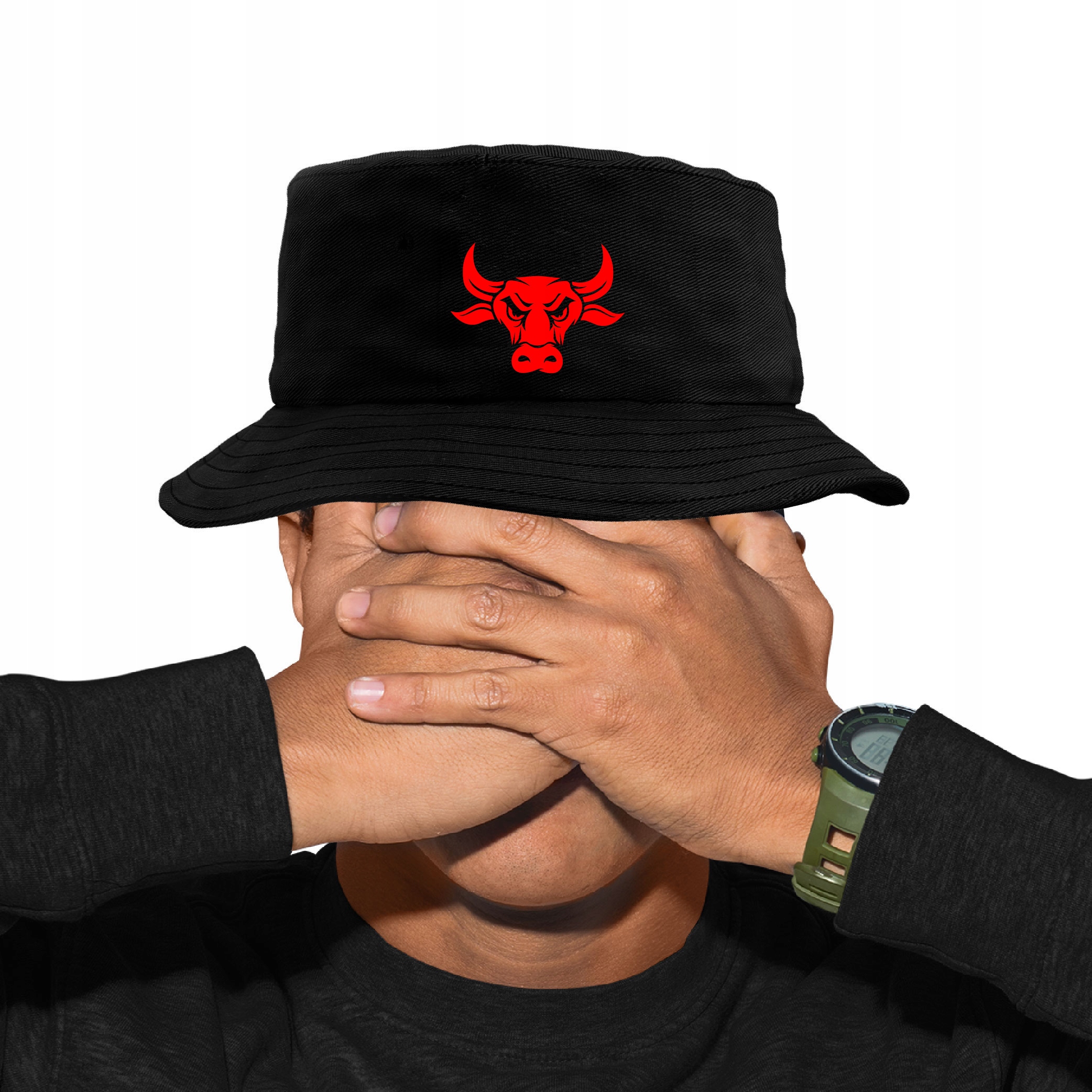 

Bucket Hat Stylowy Z Bykiem Byk Na Lato Bucket
