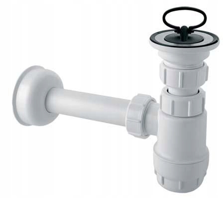 Syfon butelkowy umywalkowy HC1L niski 5/4"x32