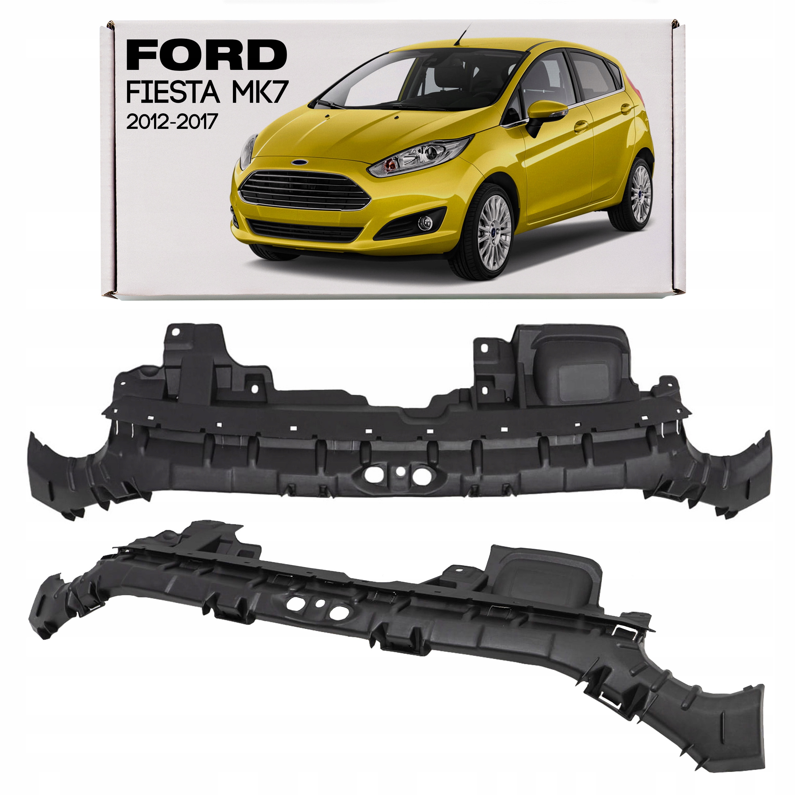 FORD Fiesta MK7 VII 12-17 РЕСТАЙЛИНГ верхняя защита ремня переднего C1BB17H763AD