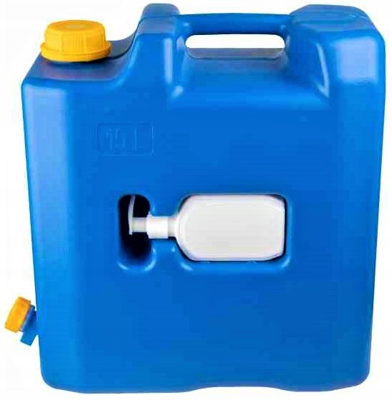KANISTER BANIAK NA WODĘ 15L Z KRANEM I DOZOWNIKIEM Marka CM