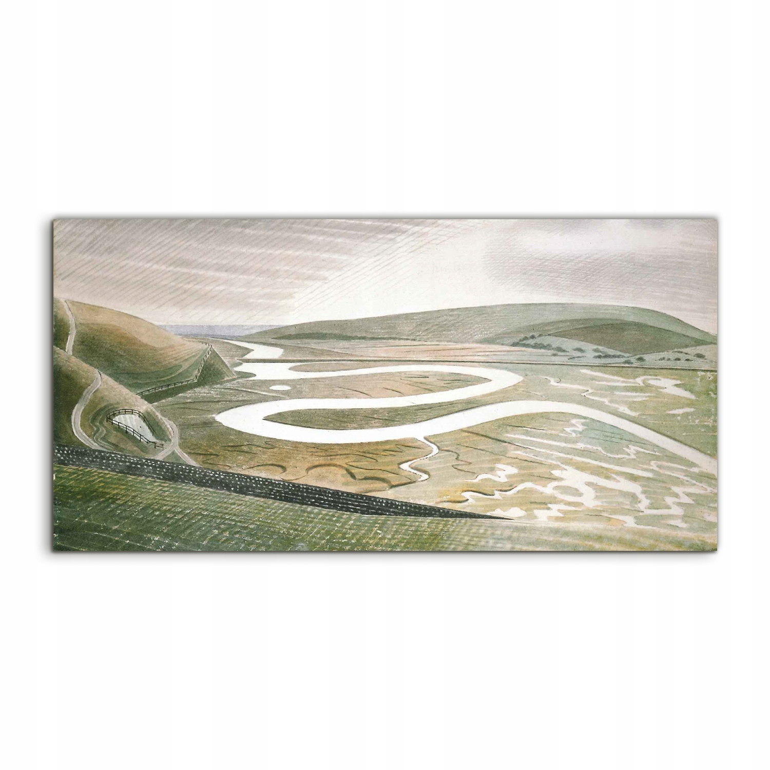 Fotoobraz 100x50 s potlačou Eric Ravilious Port