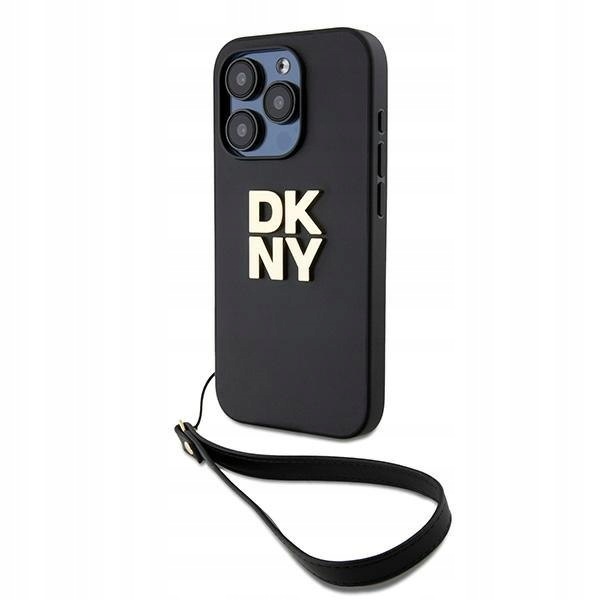 Dkny DKHCP15LPBSWSK iPhone 15 Pro 6.1"czarny/black hardcase Wrist Stra