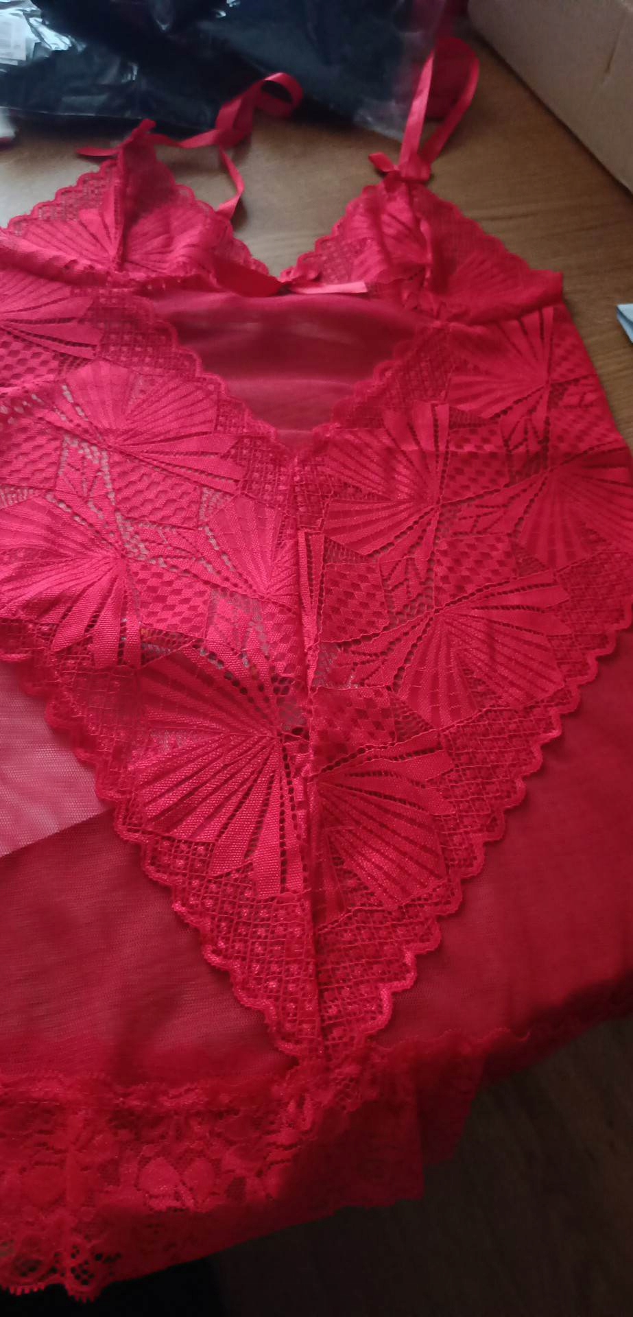 Seksowna koszula nocna piżama komplet ze stringami Marka Inna marka