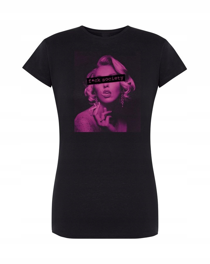 

Koszulka damska F*ck Society, czarna S