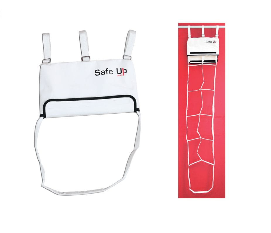 DRABINKA RATUNKOWA W TORBIE NA RELING Model SAFE-UP