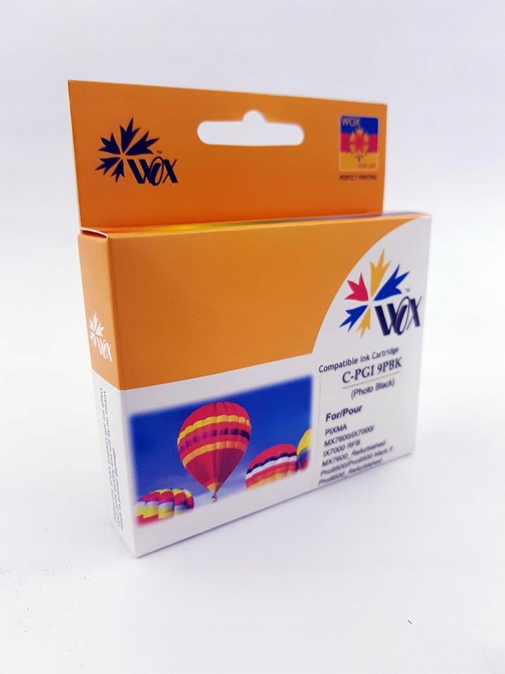 Tusz Wox Photo Black Canon Pgi 9PBk z chipem zamiennik PGI-9PBk
