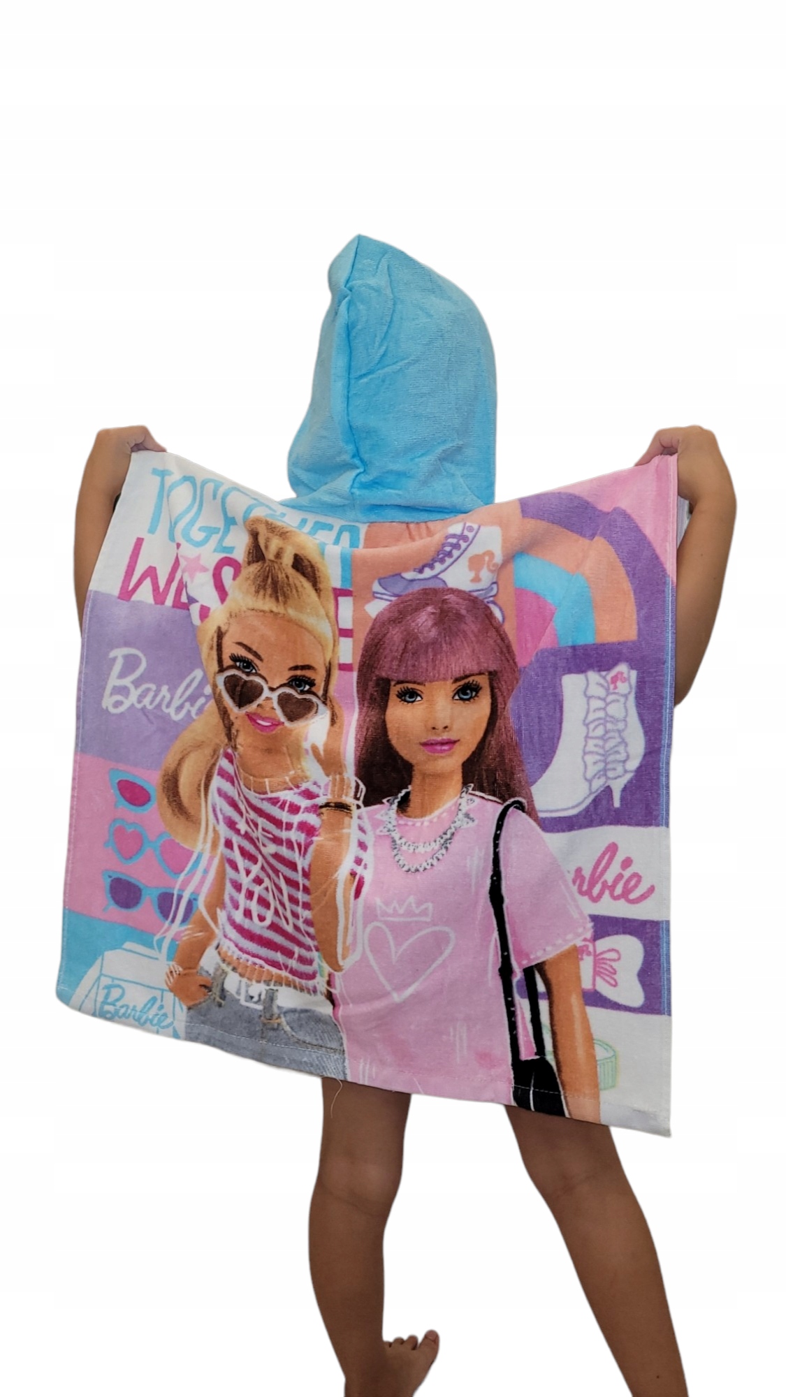 BARBIE PONCZO RĘCZNIK KĄPIELOWY OKRYCIE DZIECIĘCE Kod producenta BB00016