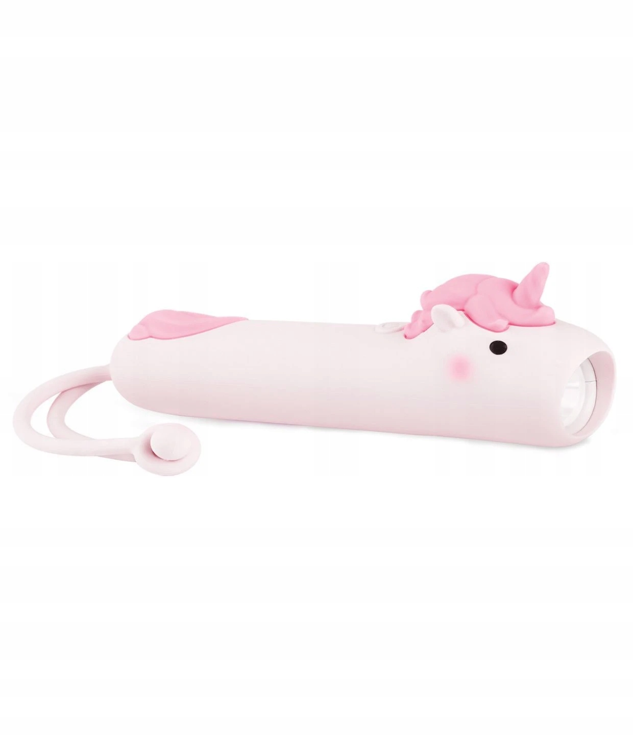 2x Bezpieczna Latarka Jednorozec Z Zawieszka Dla Dzieci Pinky Rabbit Friend