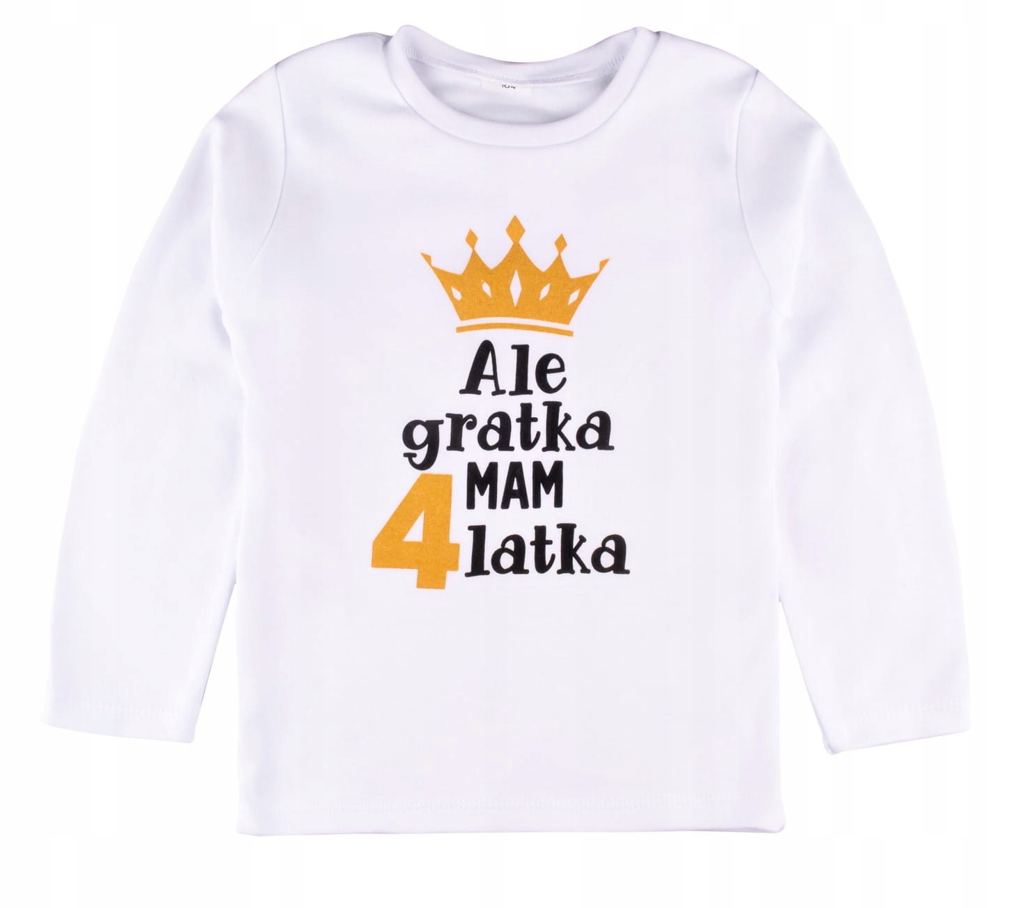 BLUZKA URODZINY 4 LATA ALE GRATKA MAM 4 LATKA 116