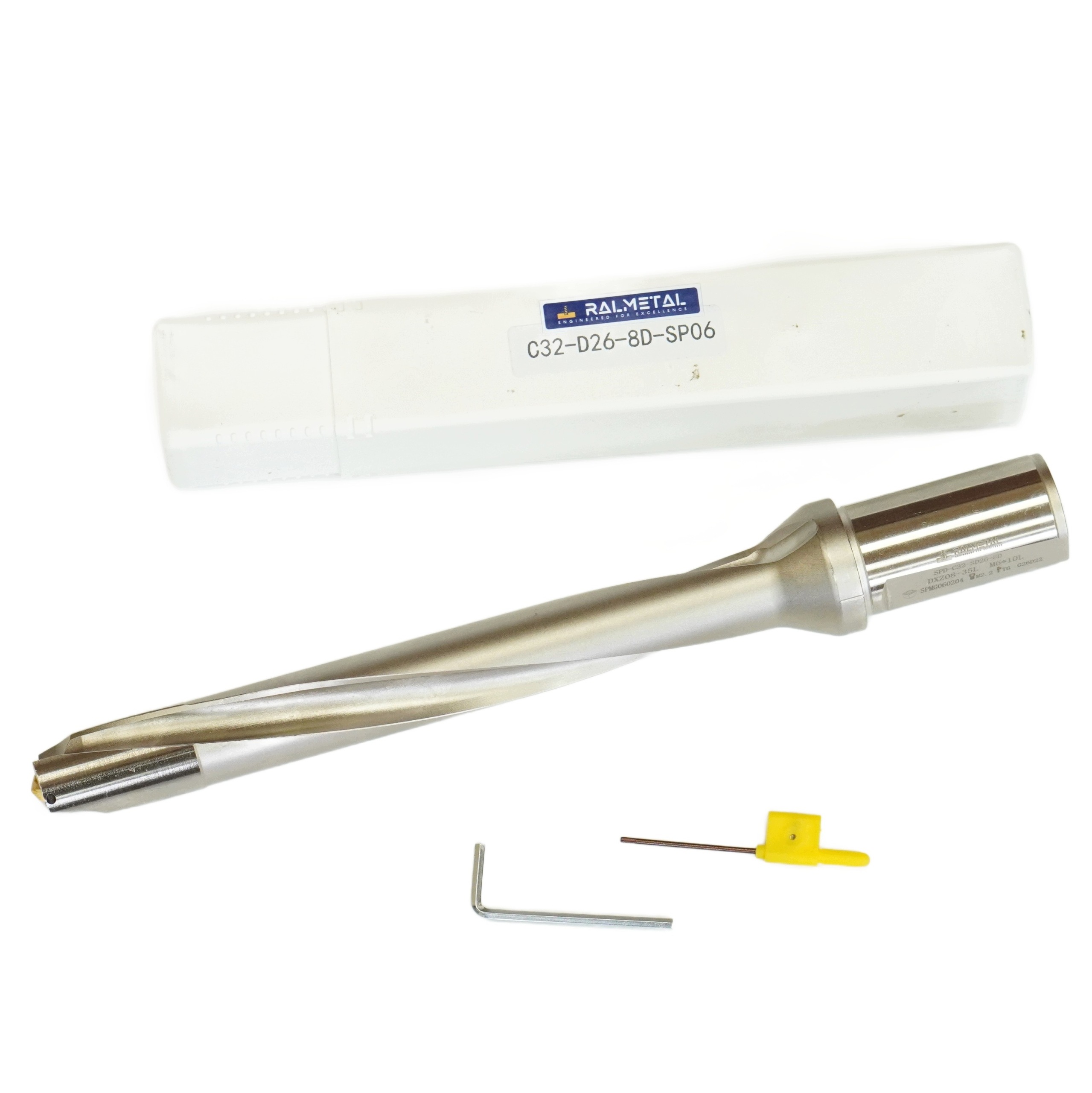 Wiertło Składane z chłodzeniem wewnętrznym D26 mm 8xD SPMG06T308