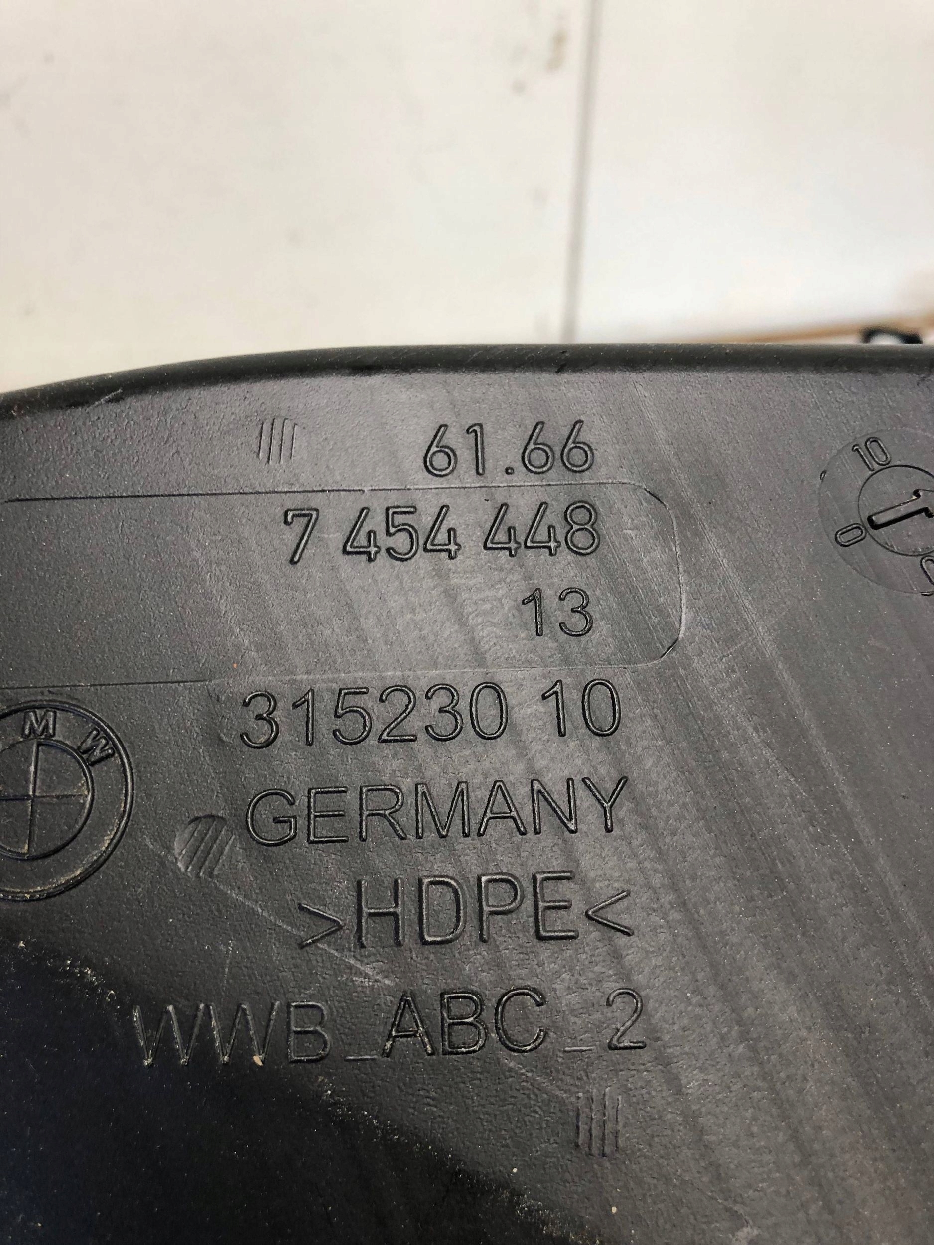 washer fluid tank BMW Z4 G29 7454448