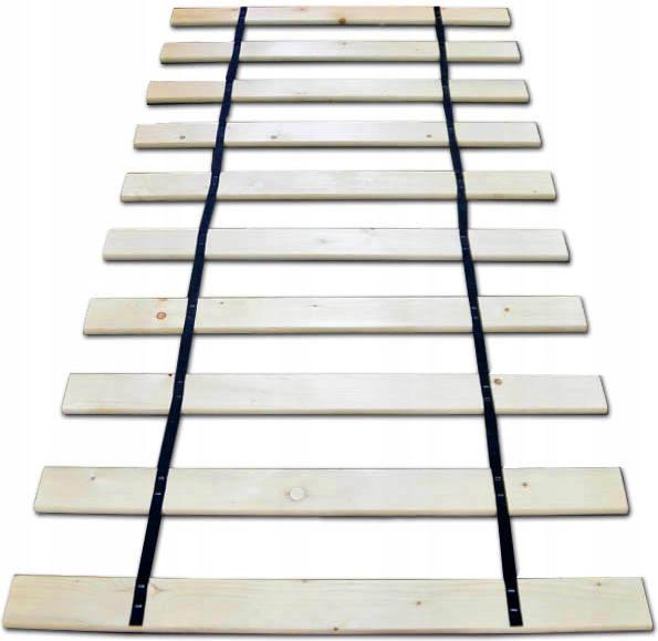 80X160 TWARDY STELAŻ Z DREWNA DO ŁÓŻKA POLSKI