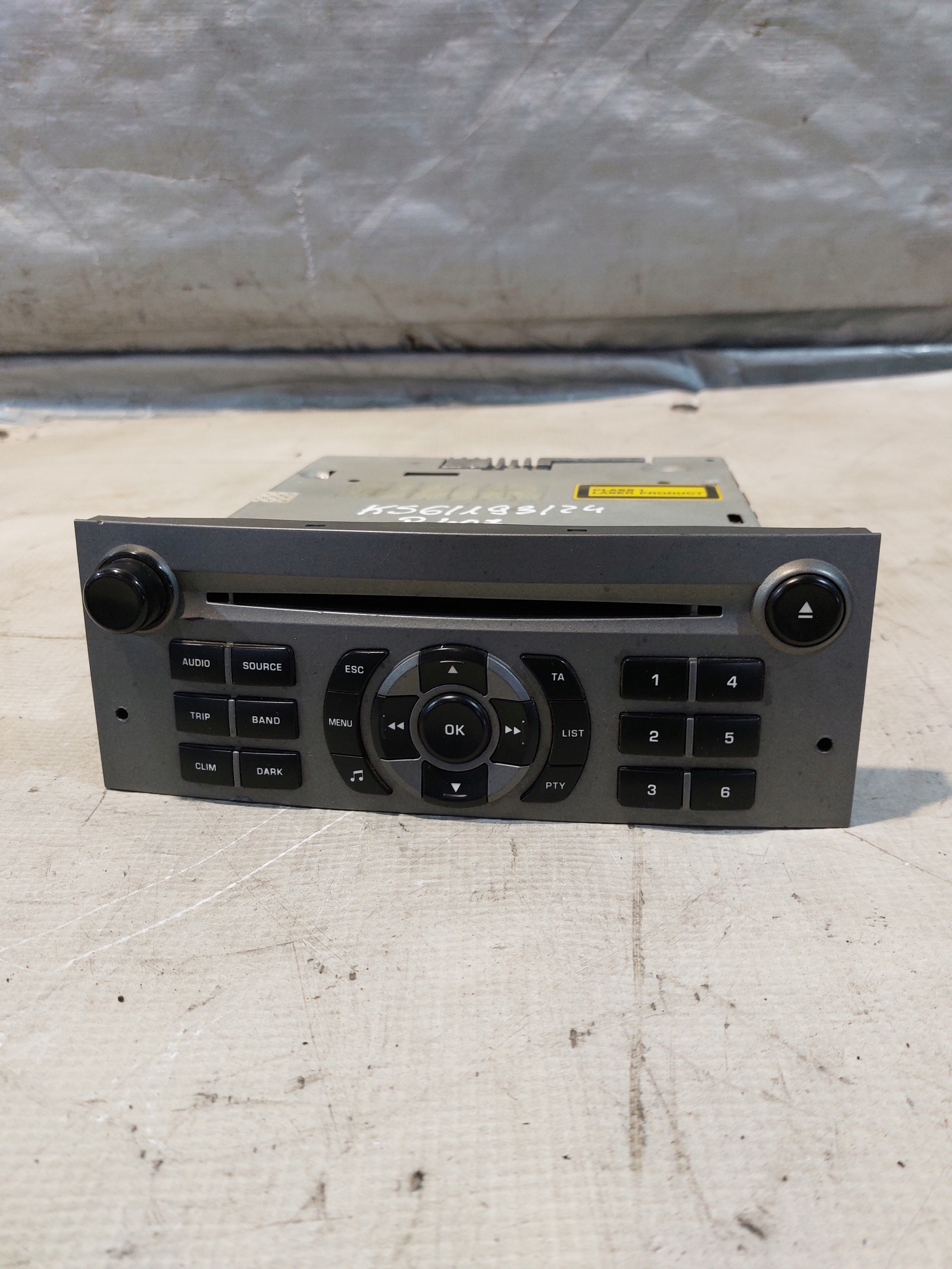 RADIO PEUGEOT 407