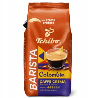 1x 1000g Tchibo barista origins columbia kawa ziarnista