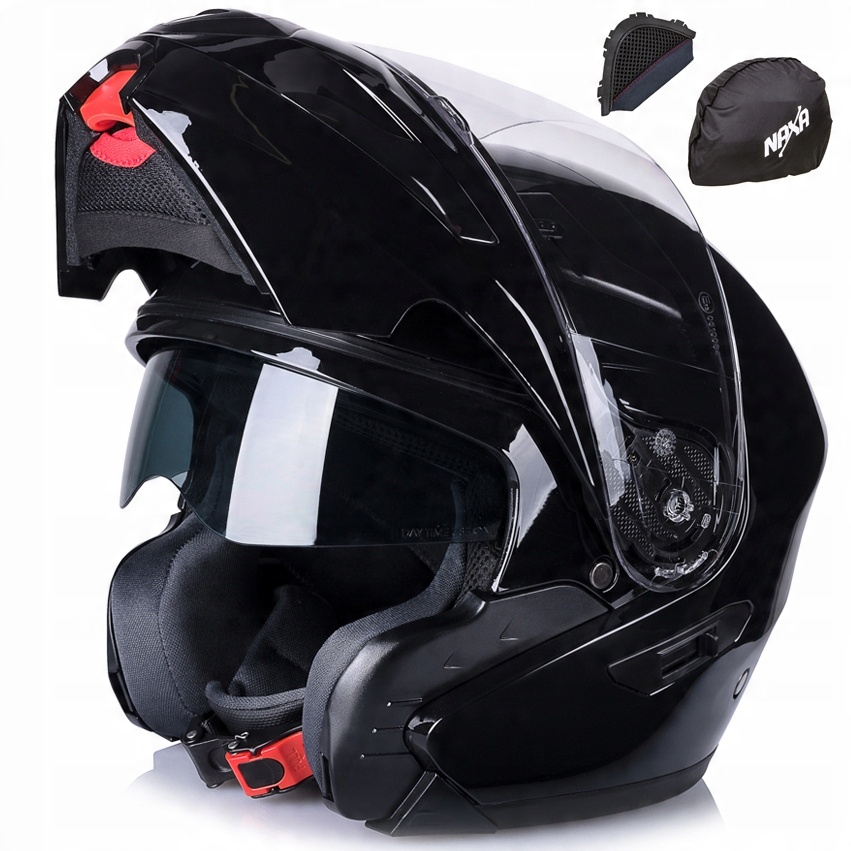 

Szczękowy Kask Motocyklowy Z Blendą Naxa FO6 r M