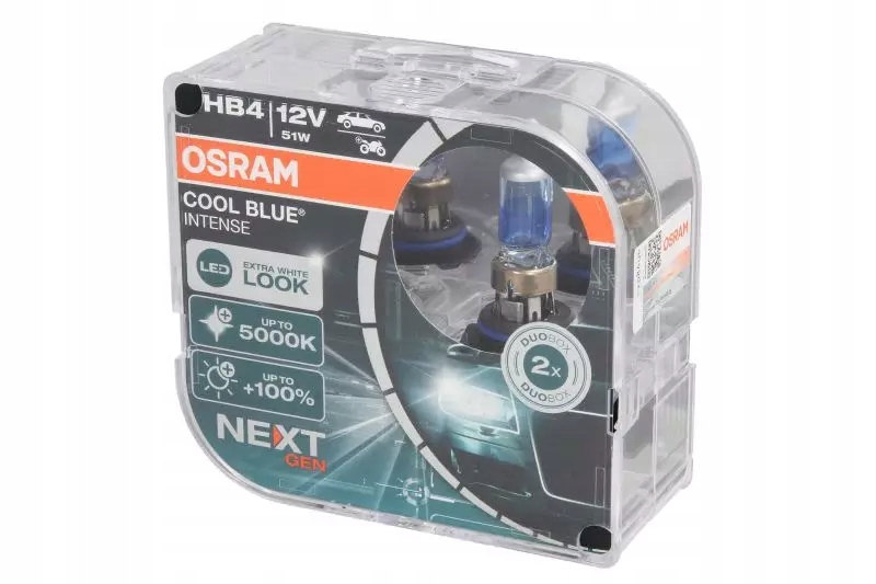 Osram Żarówki HB4 12V 51W Cool Blue Intense
