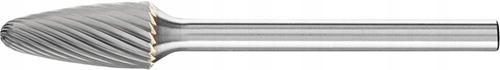 Malý stopkový fréz, obloukově zaoblený 0613 5 3 mm 6x13 mm Pferd
