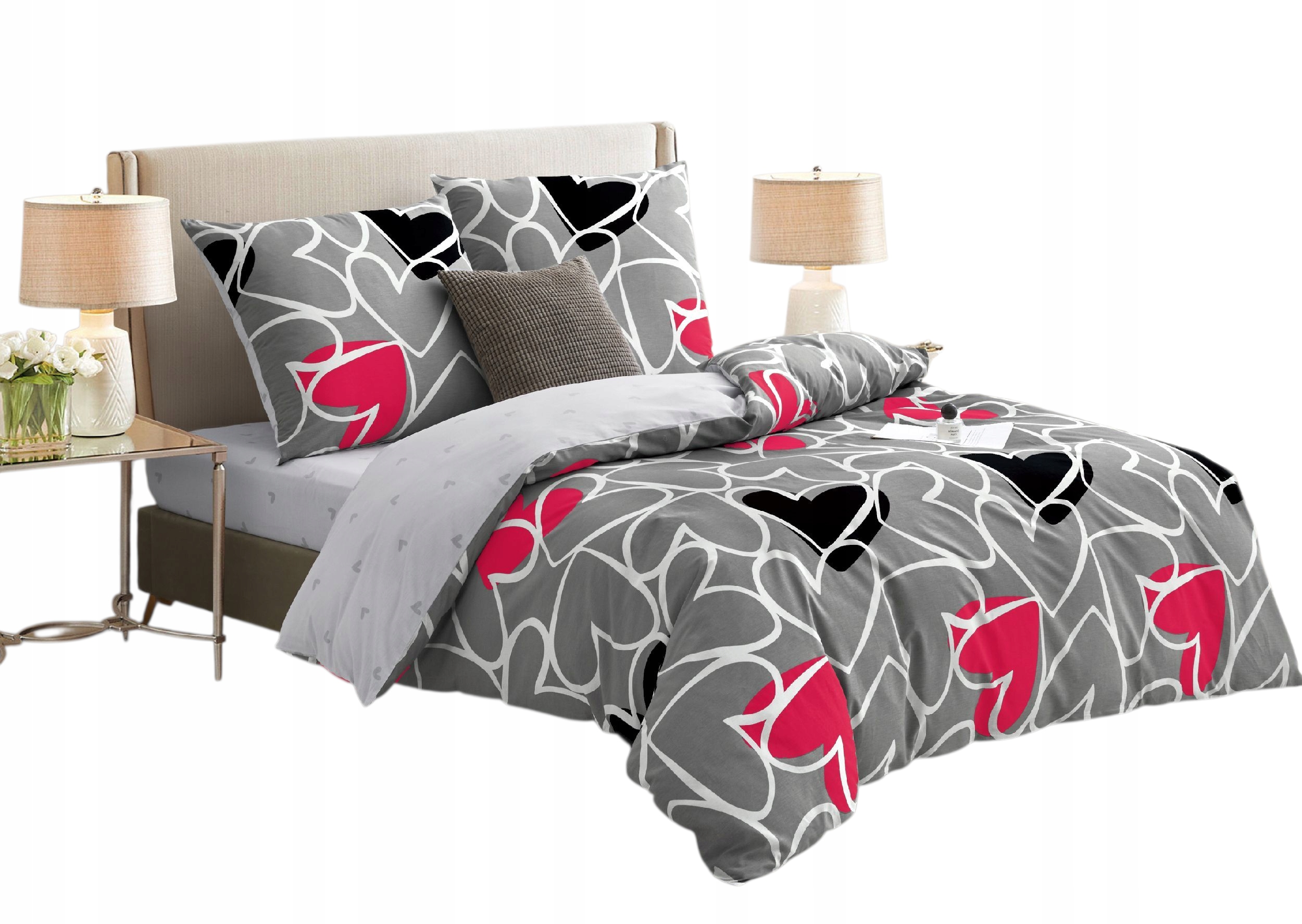 Komplet Pościeli 200X220 Elway Wysokiej jakości bawełna