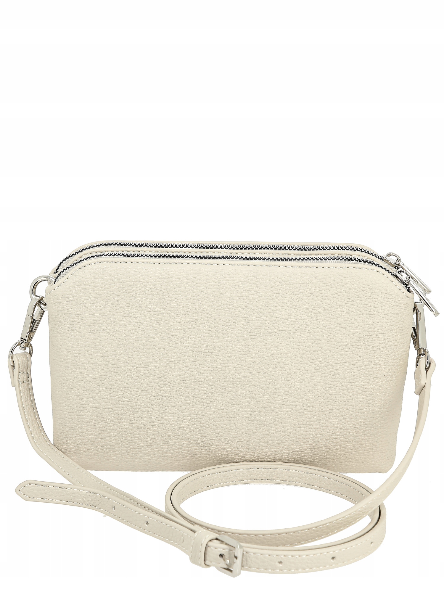 David Jones torebka listonoszka damska skóra ekologiczna Kolor biały