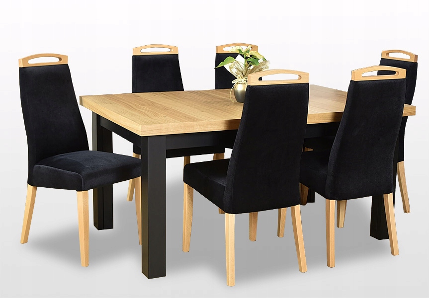 Stół 8 nóg stabilny, LOFT 120*90 rozkładany do 370 Funkcje rozkładany