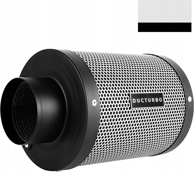 Ducturbo filtr s aktivním uhlím 100 mm x 300 mm až 340 m3/h