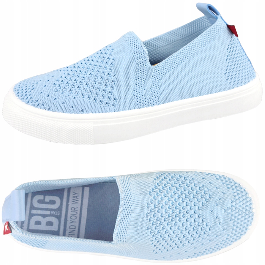 

Trampki Big Star niebieskie dziecięce HH374108 34