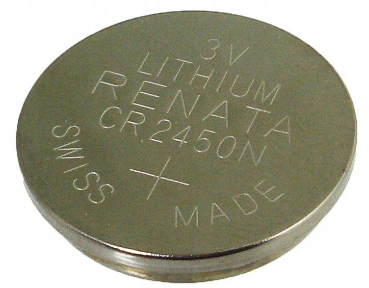 

Bateria litowa Renata CR2450N luz 3,0V LiMnO2