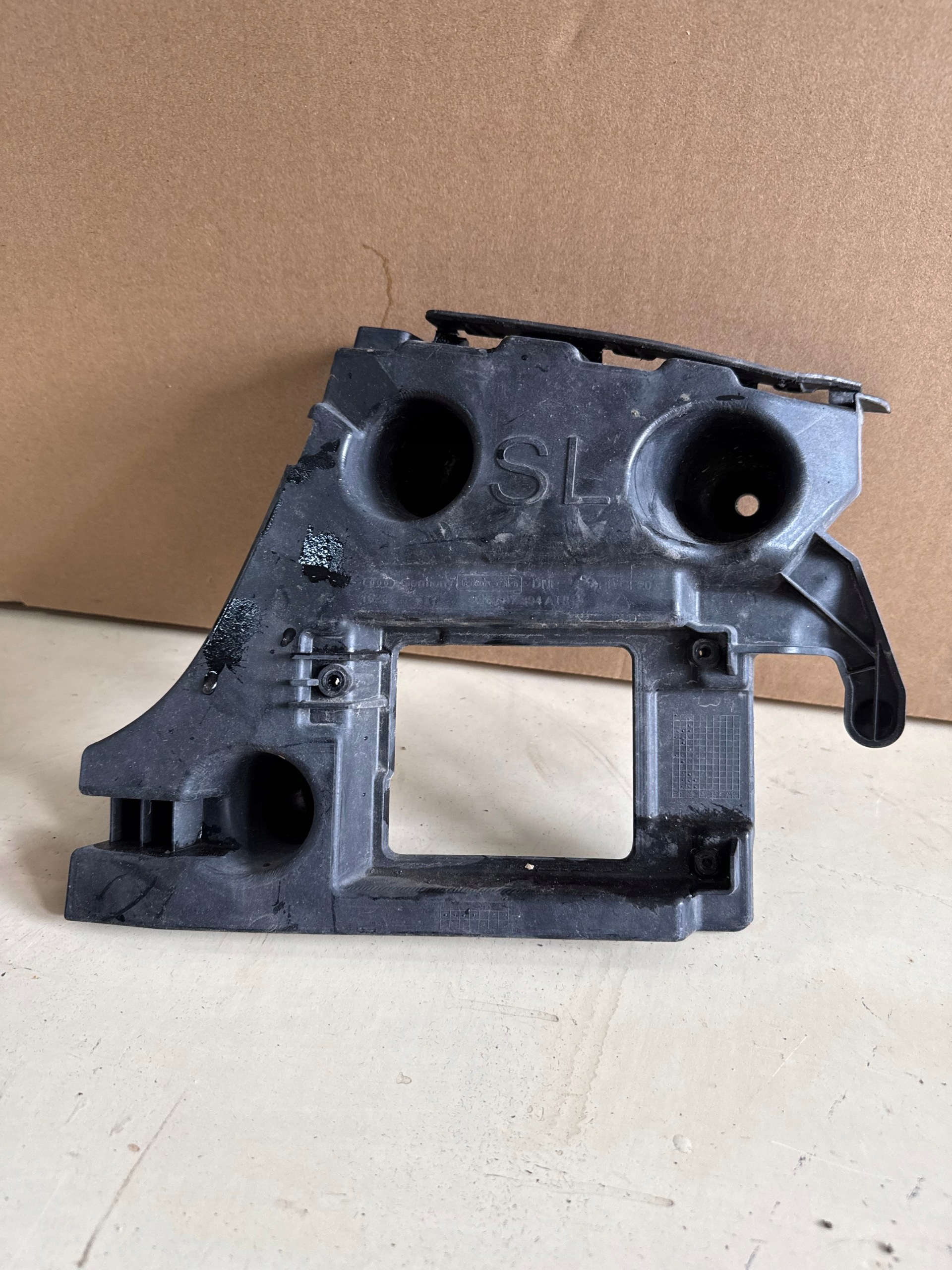 Audi OE 4G5807394A bumper bracket rear part original
