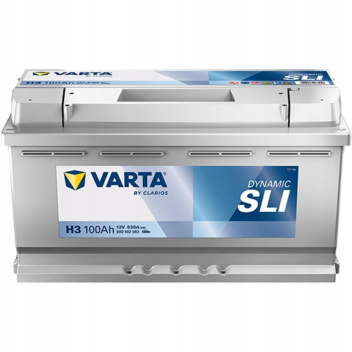 Akumulator VARTA Silver Dynamic H3 100Ah 830A P+