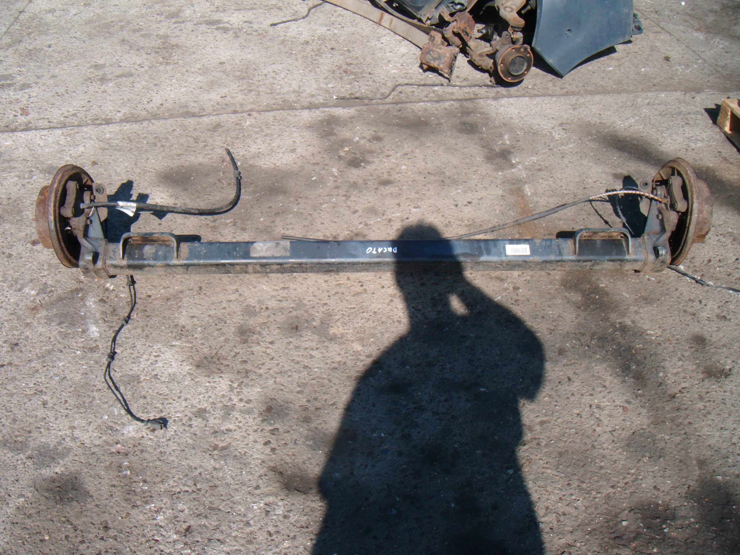 DUCATO JUMPER BOXER III 2006- BELKA ZAWIESZENIA TYŁ 01356816080