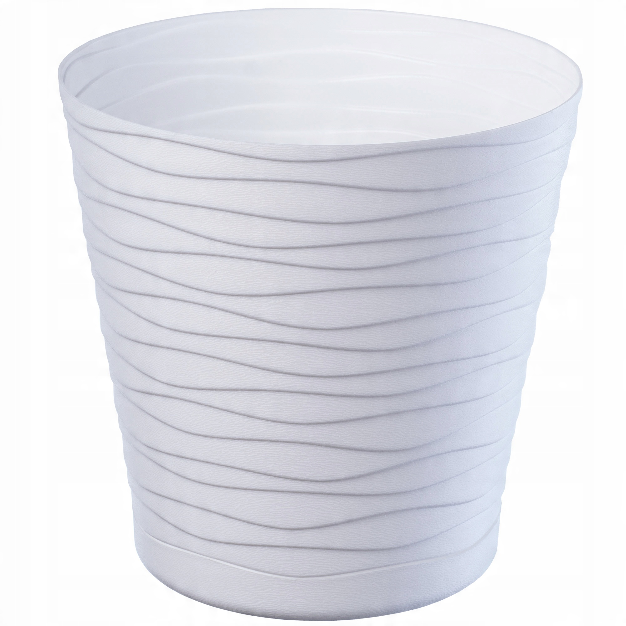 

Doniczka Osłonka Na Kwiaty Podstawka Biała 15cm