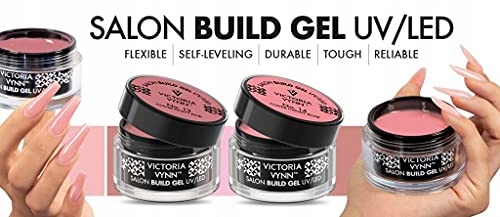 Victoria Vynn Build Gel UV/LED 11 Powder Pink 15ml Kolor dominujący różowy