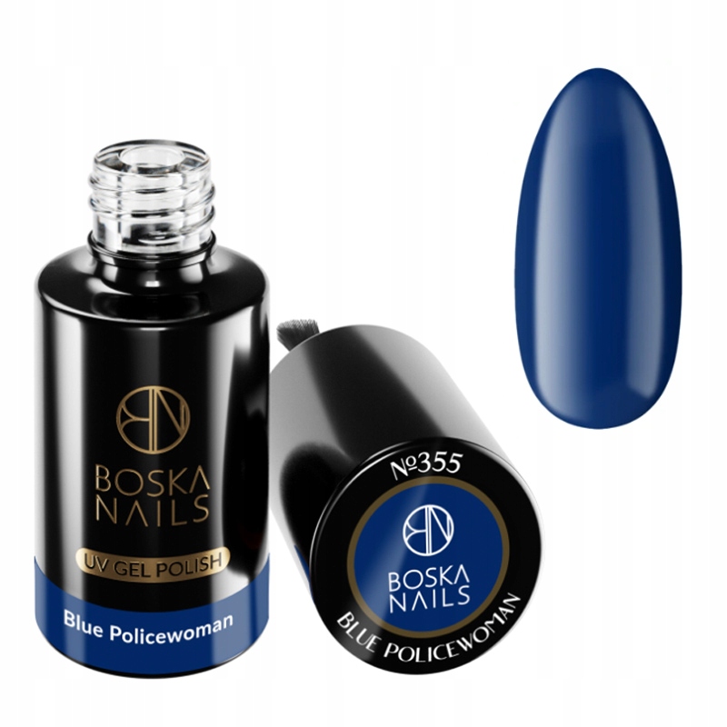 

Boska Nails Lakier hybrydowy 6ml Niebieski 355