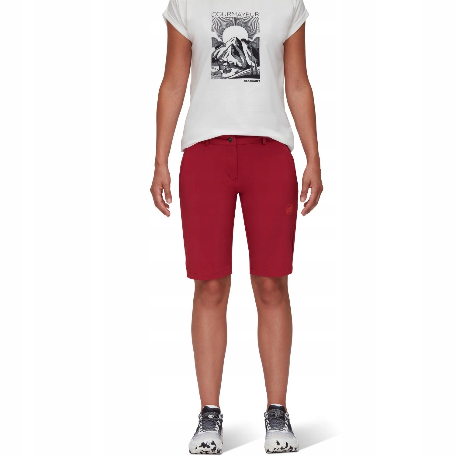 Kraťasy trekové kraťasy Mammut Runbold krátké softshellové Uv 50+ r S/36