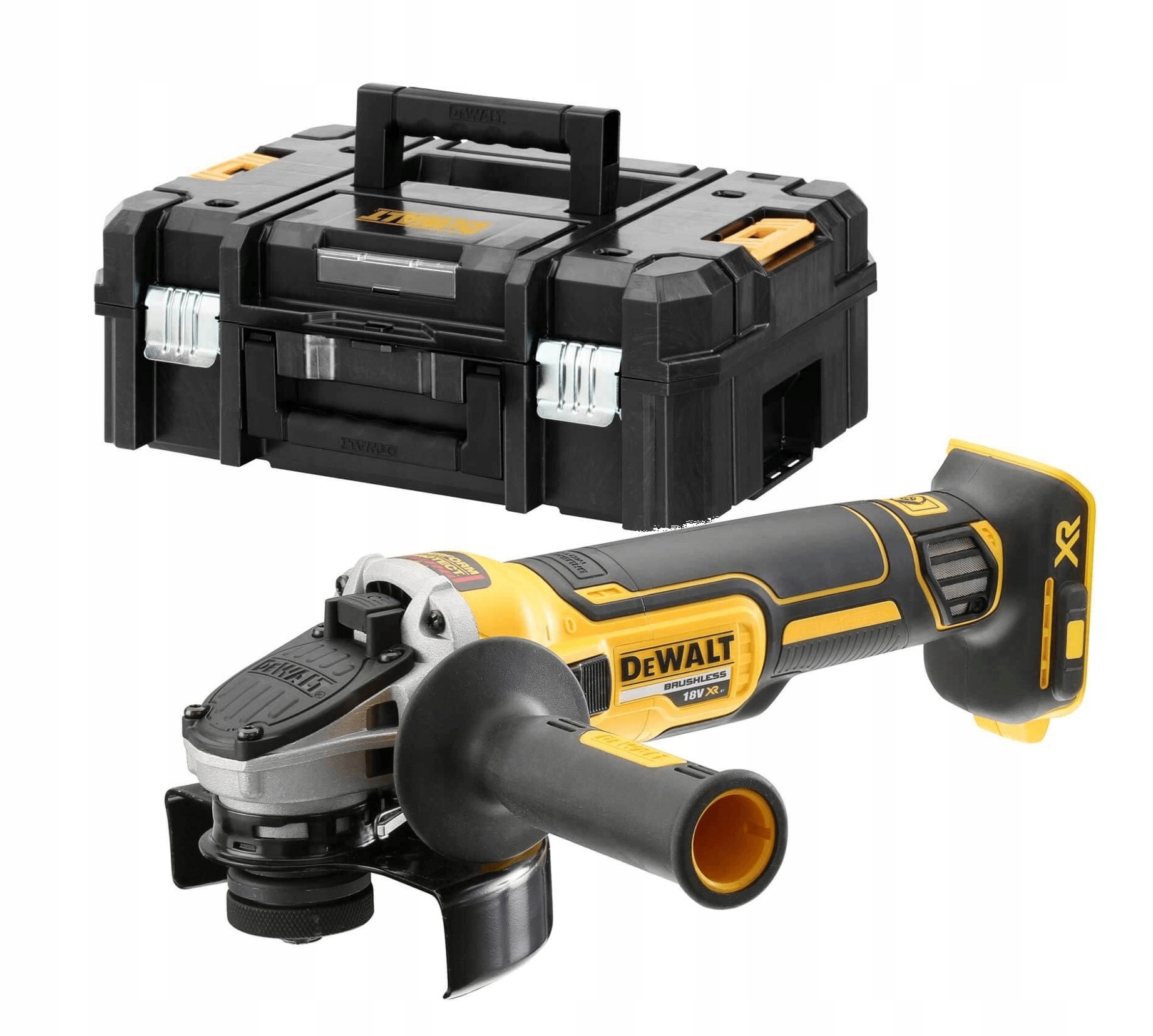 

Szlifierka kątowa DeWalt DCG405nt bezszczotkowa18v