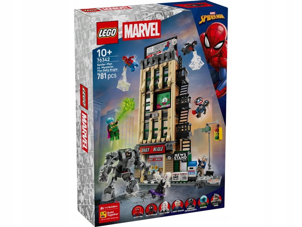 Lego 76342 Heroes Spider-Man vs. Mysterio: Redakce Daily Bugle