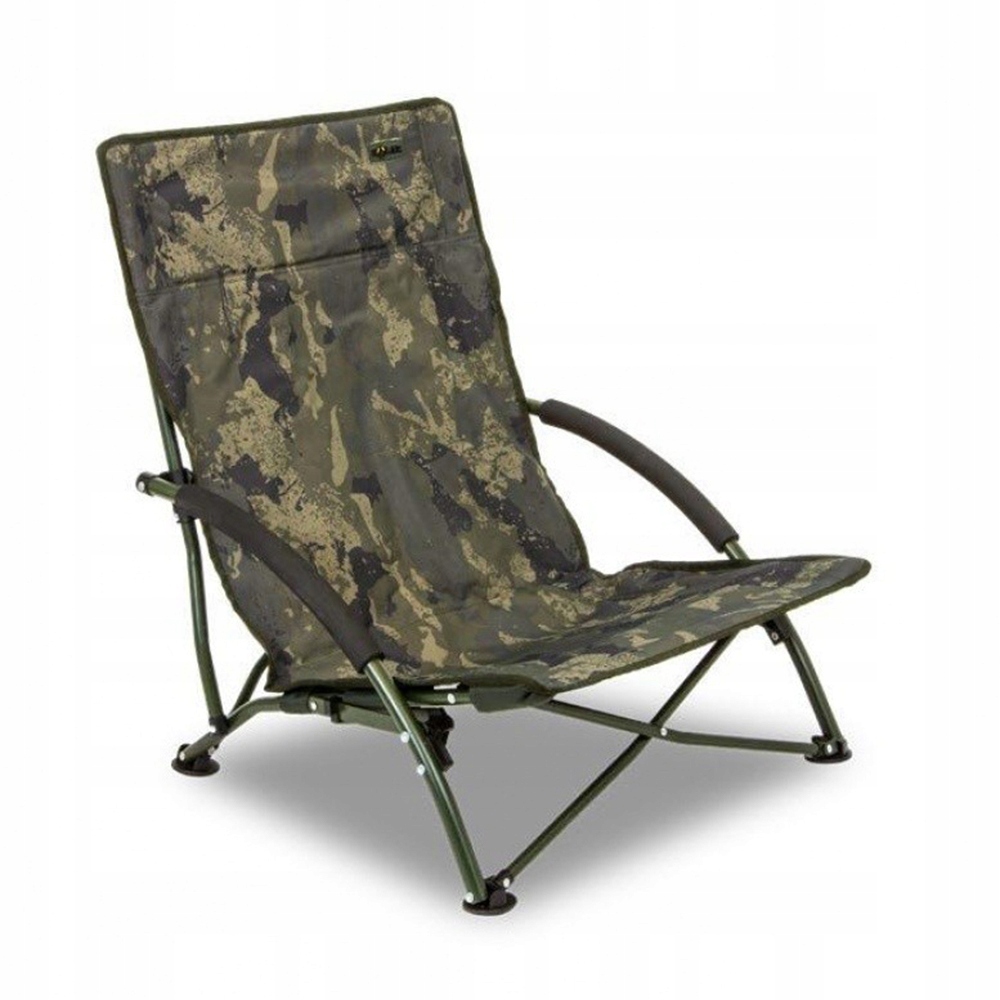 Solar Undercover Camo Foldable Easy Chair Low Fotel Karpiowy Niski Składany
