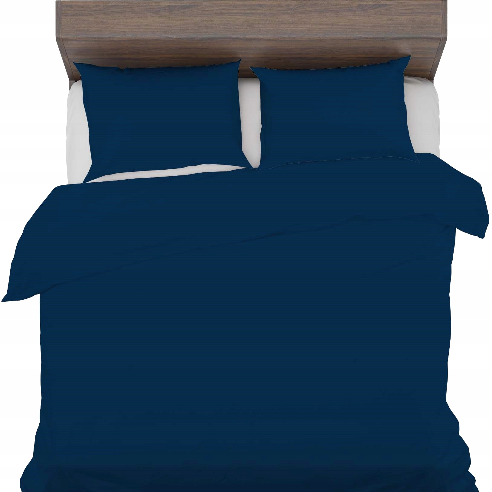 Povlak na přikrývku antialergický 180 x 200 100% přírodní Bavlna Tmavě modrý