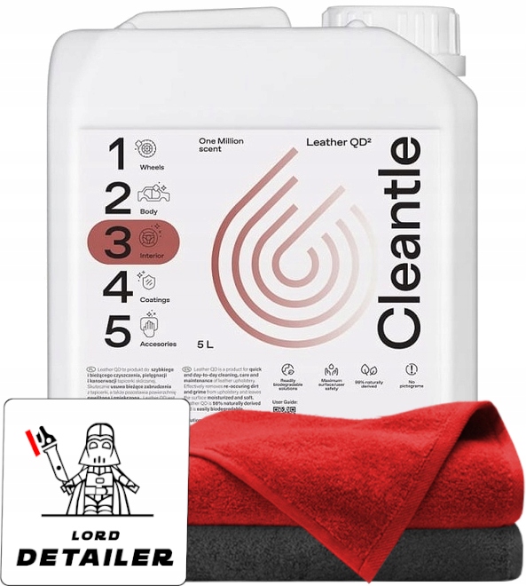 Cleantle Leather Qd Quick Detailer Na Pokožku V Aute Čistí A Chráni 5 L