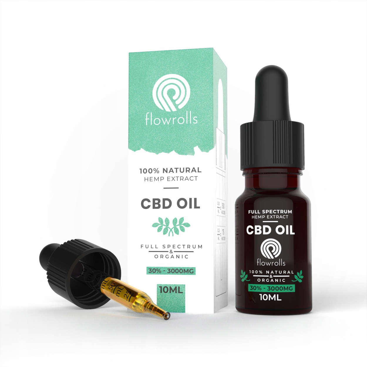 

Olejek konopny Cbd 30% 3000mg Certyfikat Badania