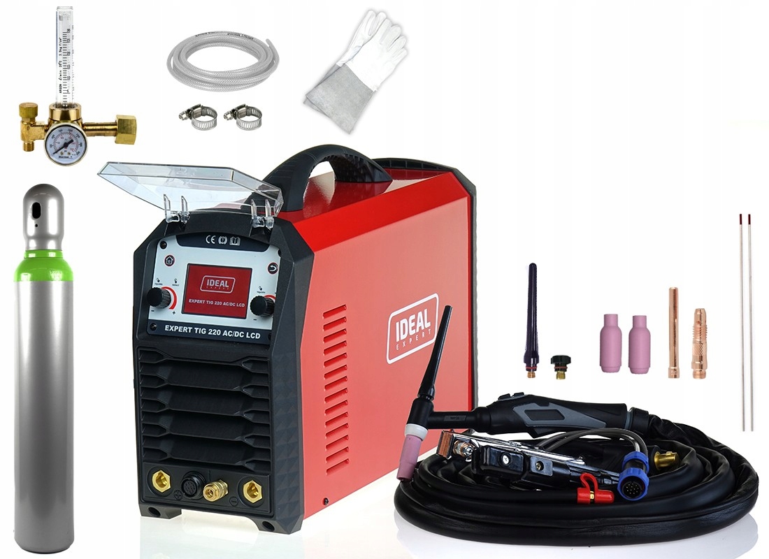 

Spawarka inwertorowa Tig 220 Ac DC Puls Mma LCD