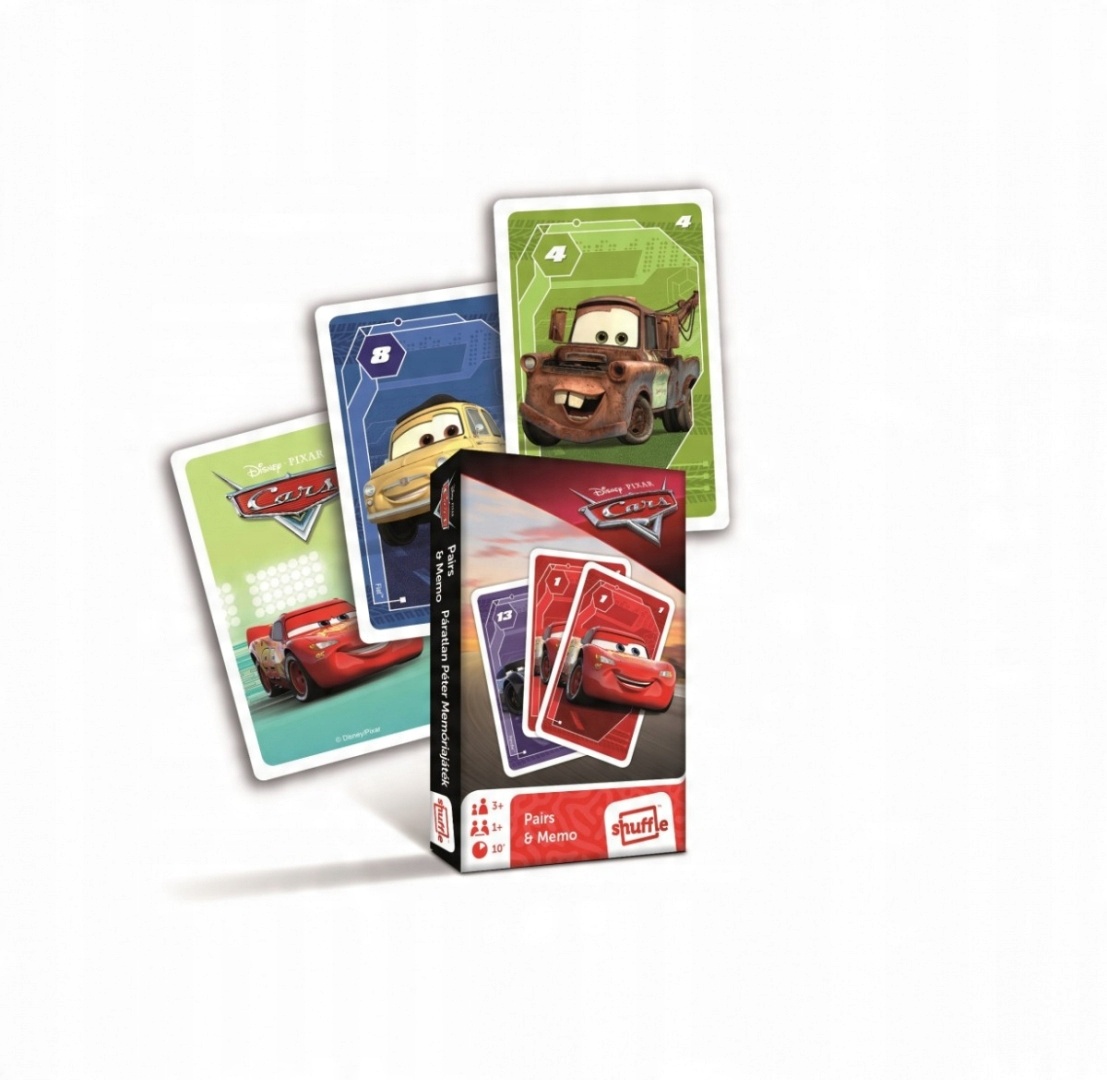 

Gra Czarny Piotruś Memo Cars 2w1 Cartamundi