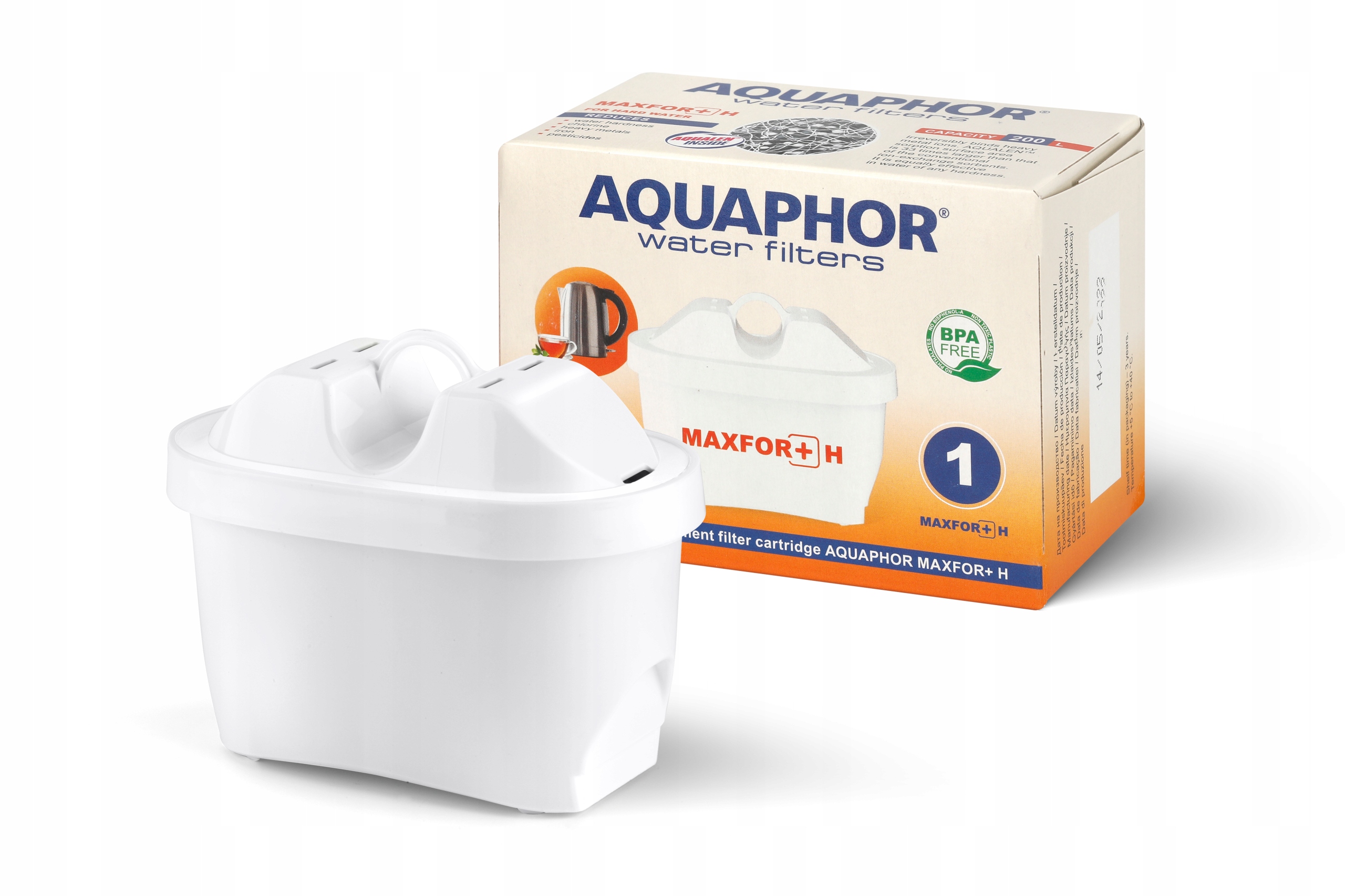 Wkład filtrujący Aquaphor Maxfor+ H (do twardej wody) 1 sztuka